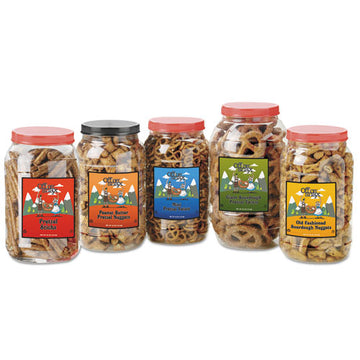 Office Snax® Pretzel Assortment Old Fashioned Mini-pretzel Twists, 40 Oz Tub freeshipping - TVN Wholesale